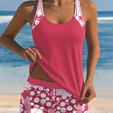 Leslie - swimsuit with top pattern boxer set — view 5