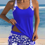 Leslie - swimsuit with top pattern boxer set — view 7