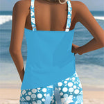 Leslie - swimsuit with top pattern boxer set — view 10