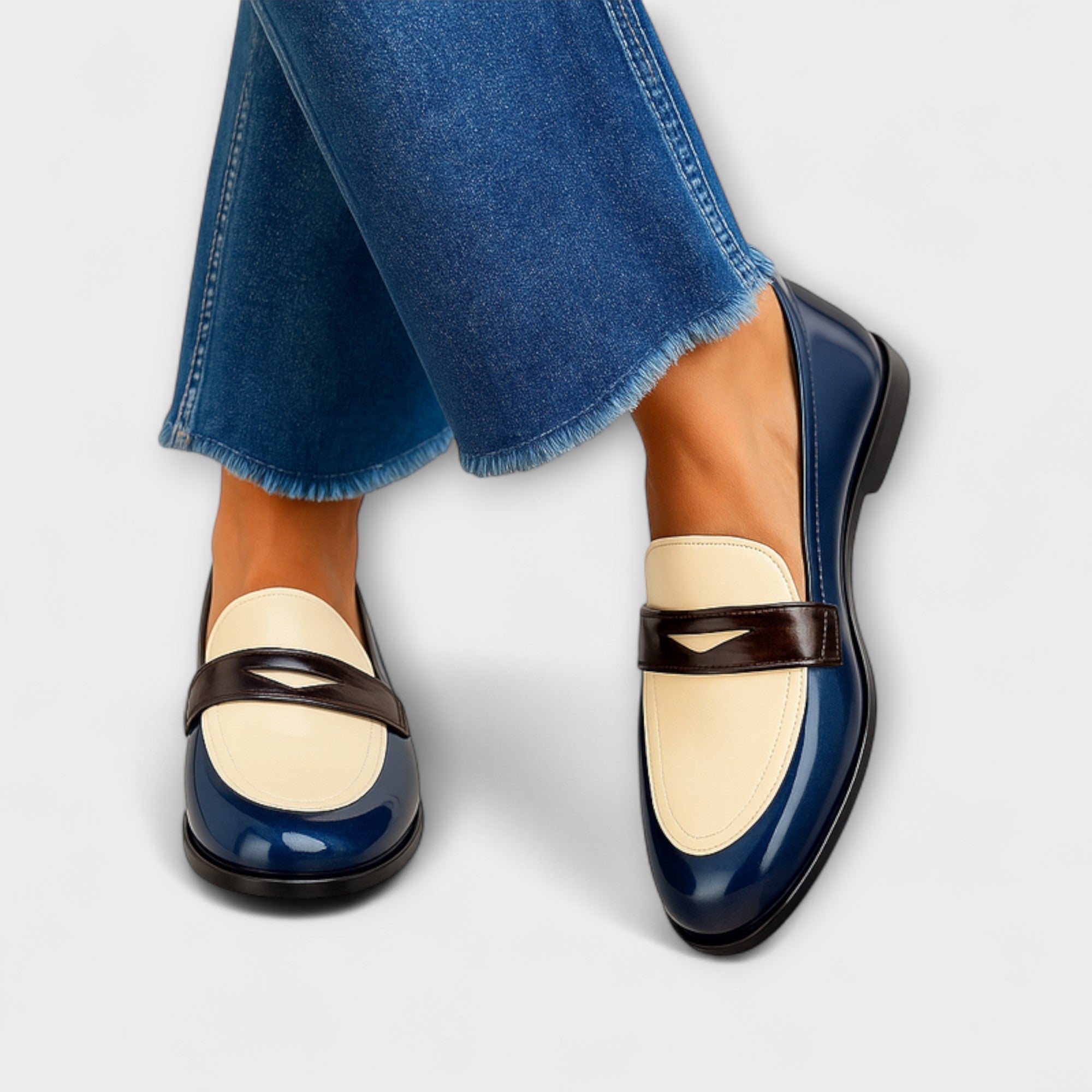 Liliana - Contrast Moccasins — view 1