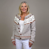Liliana - retro Icelandic cardigan — view 1