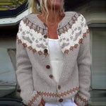 Liliana - retro Icelandic cardigan — view 2