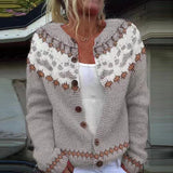 Liliana - retro Icelandic cardigan — view 2