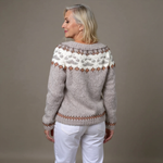Liliana - retro Icelandic cardigan — view 3
