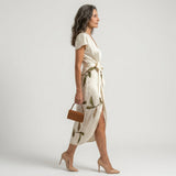 Lillian - midi dress with bow — view 5