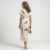 Lillian - midi dress with bow — view 6