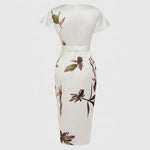 Lillian - midi dress with bow — view 9