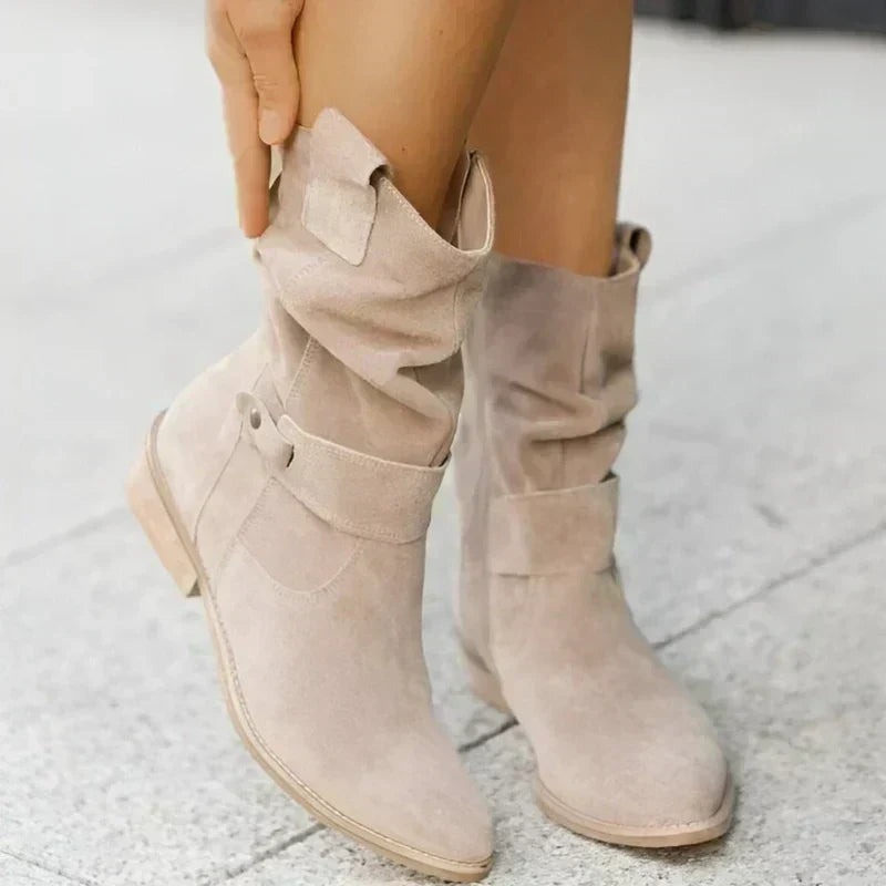 Lillian - suede boots — view 3