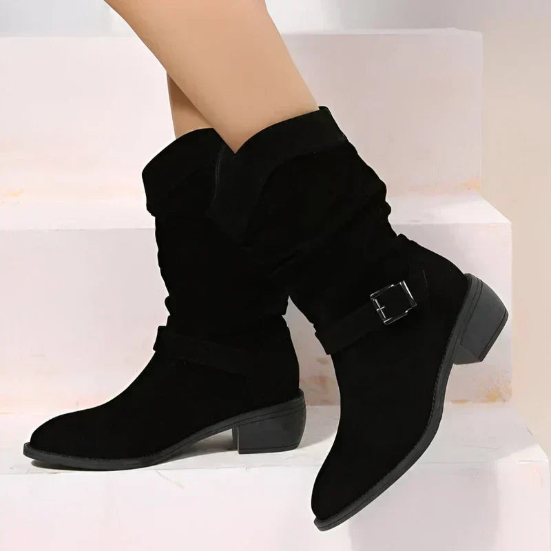 Lillian - suede boots — view 7