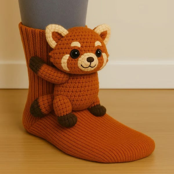 Lina - Fox socks — view 1
