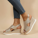 Luna - loose wedge sandals — view 2