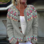 Lyla - retro Icelandic cardigan — view 2