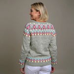 Lyla - retro Icelandic cardigan — view 3
