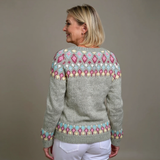Lyla - retro Icelandic cardigan — view 3
