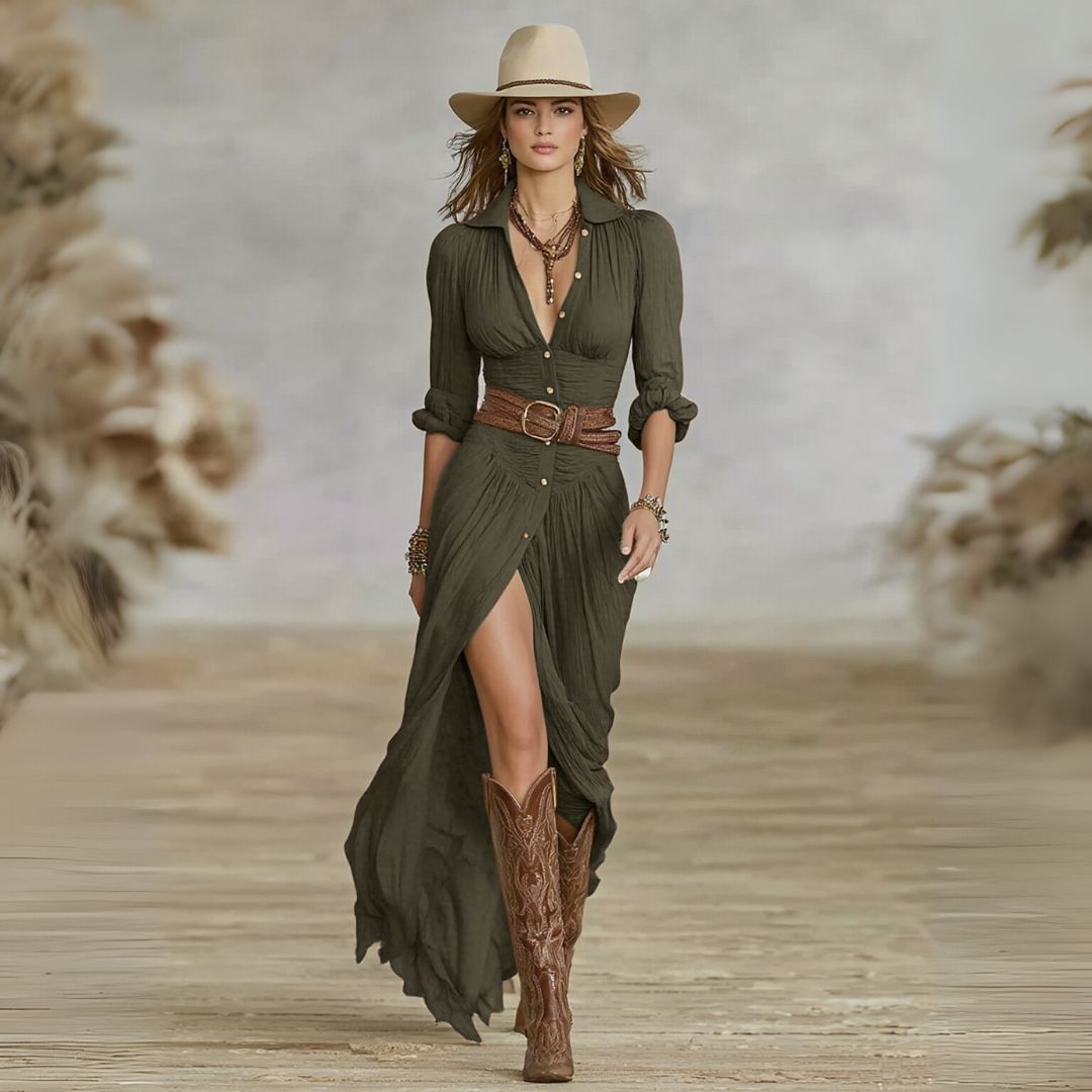 Mackenzie - elegant maxi dress — view 7