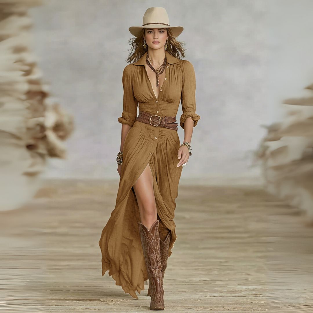 Mackenzie - elegant maxi dress — view 8
