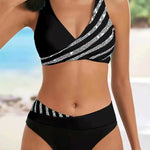 Mackenzie - Warm Tone Patterned Bikini — view 4
