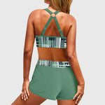 Madelyn - Ribbed High Waist Bikini — view 3
