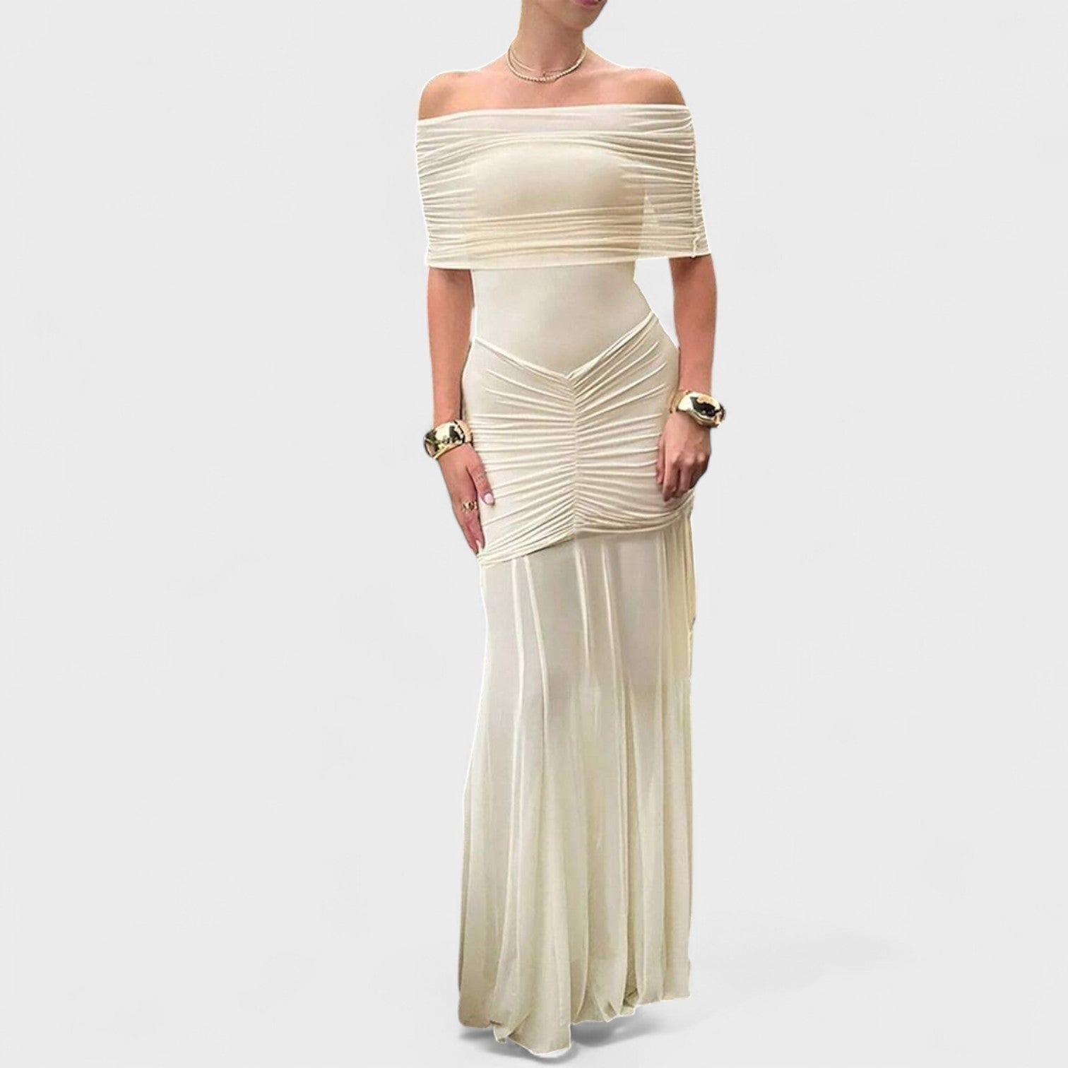 Madelyn - long knitted dress — view 6