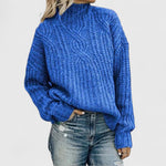 Madelyn - knit sweater with a sophisticated twisted pattern — view 5