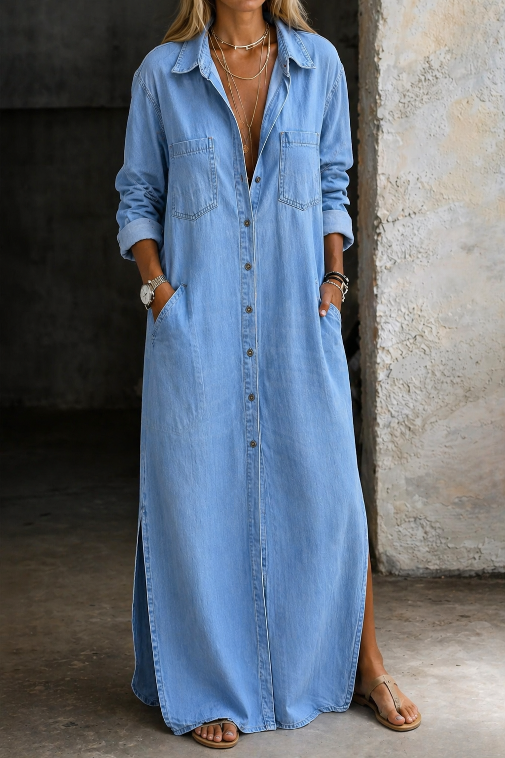 Maeve - Button Up Dress — view 2