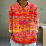 Maeve Vibrant Mosaic Blouse — view 1