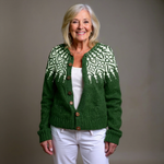Magnolia - retro Icelandic cardigan — view 1
