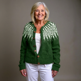 Magnolia - retro Icelandic cardigan — view 1