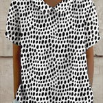 Mallory - Polka Dot Print Blouse — view 2