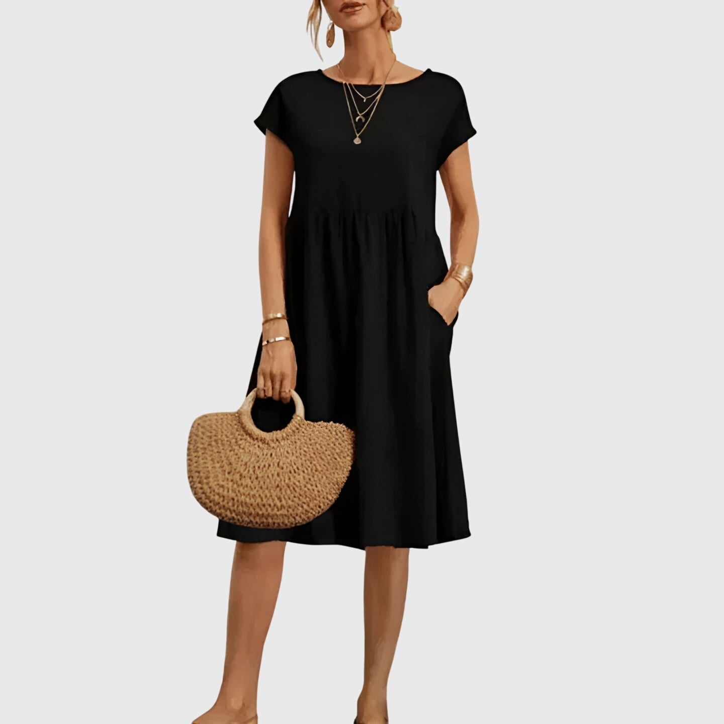 Margaret - elegant spring dress — view 2