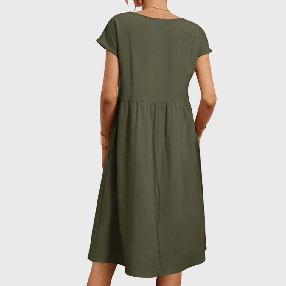 Margaret - elegant spring dress — view 12