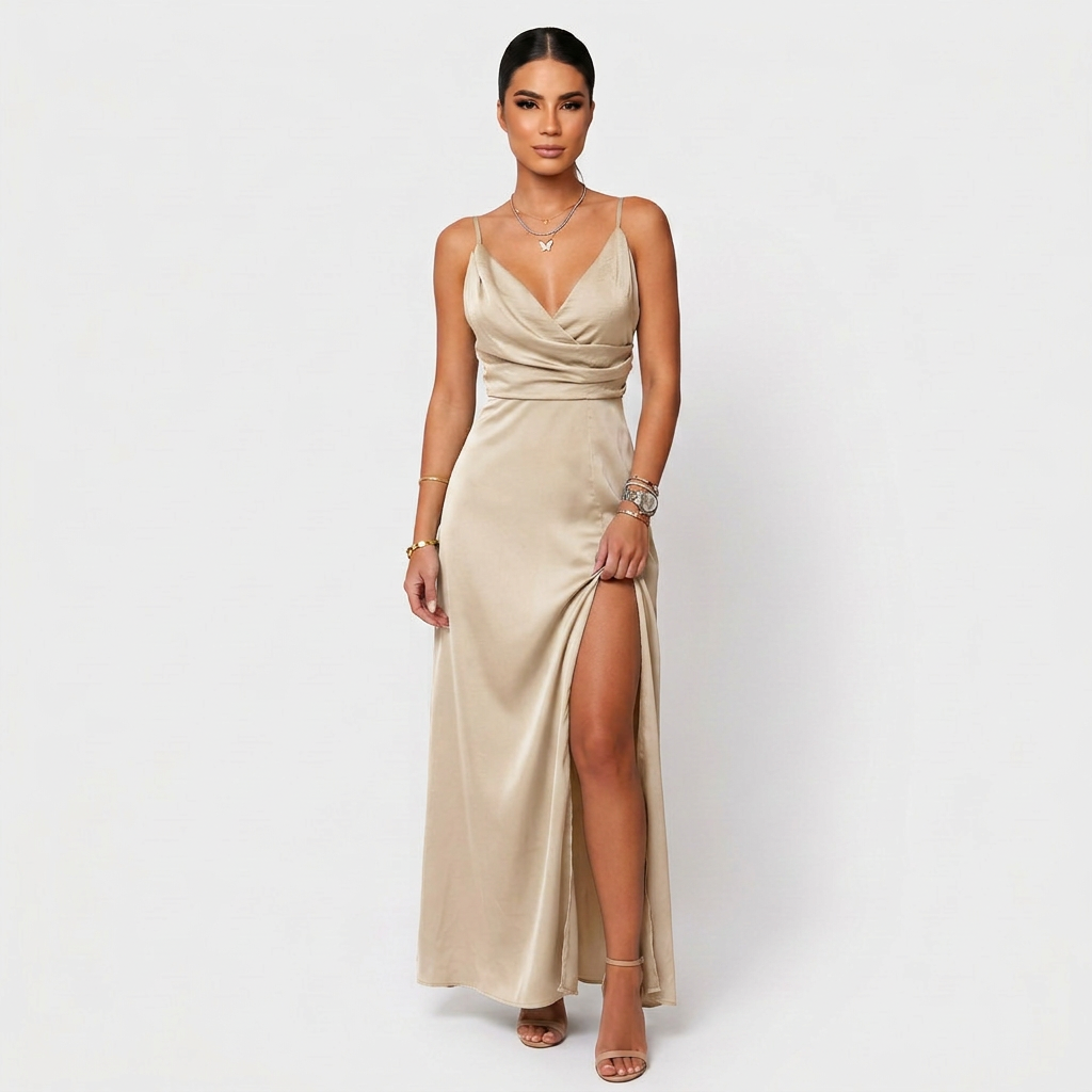 Maria - elegant maxi dress — view 4