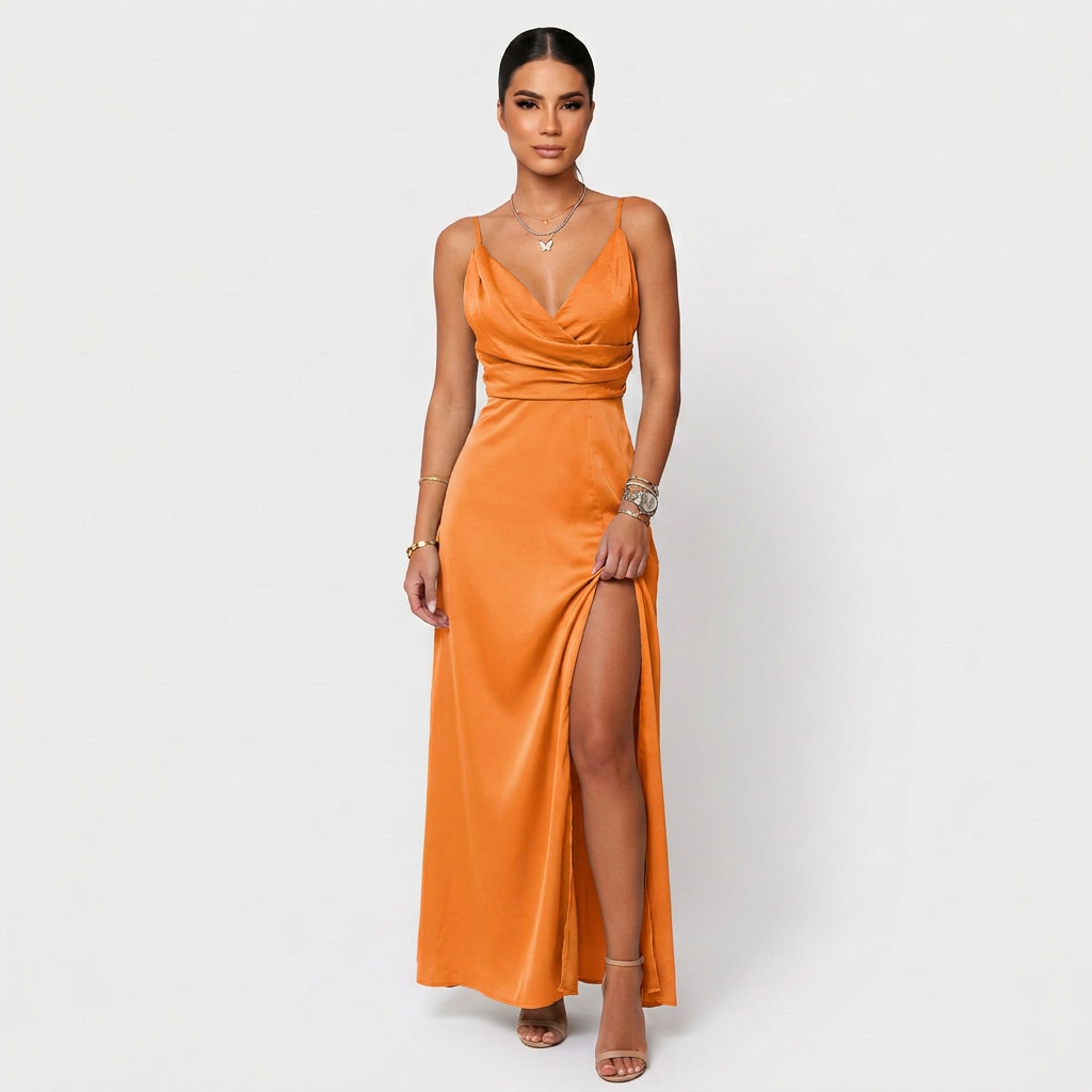 Maria - elegant maxi dress — view 6