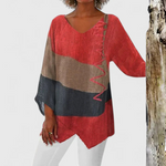 Maria - sophisticated V-neck tunic — view 1