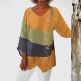 Maria - sophisticated V-neck tunic — view 2