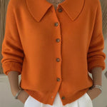 Marilyn - Collar Button Front Cardigan — view 5