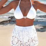 Marissa - elegant lace bikini set — view 1