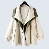 Marissa - elegant windbreaker coat — view 1