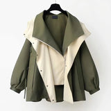 Marissa - elegant windbreaker coat — view 3