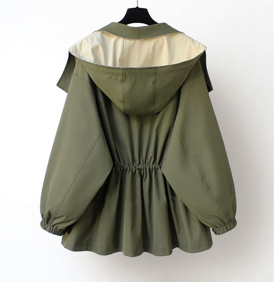 Marissa - elegant windbreaker coat — view 5