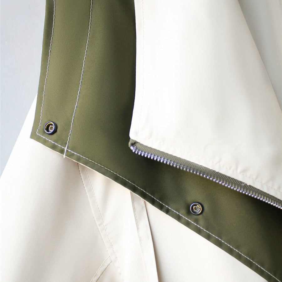 Marissa - elegant windbreaker coat — view 7