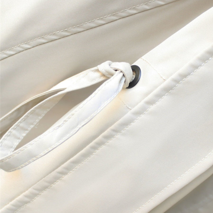 Marissa - elegant windbreaker coat — view 8