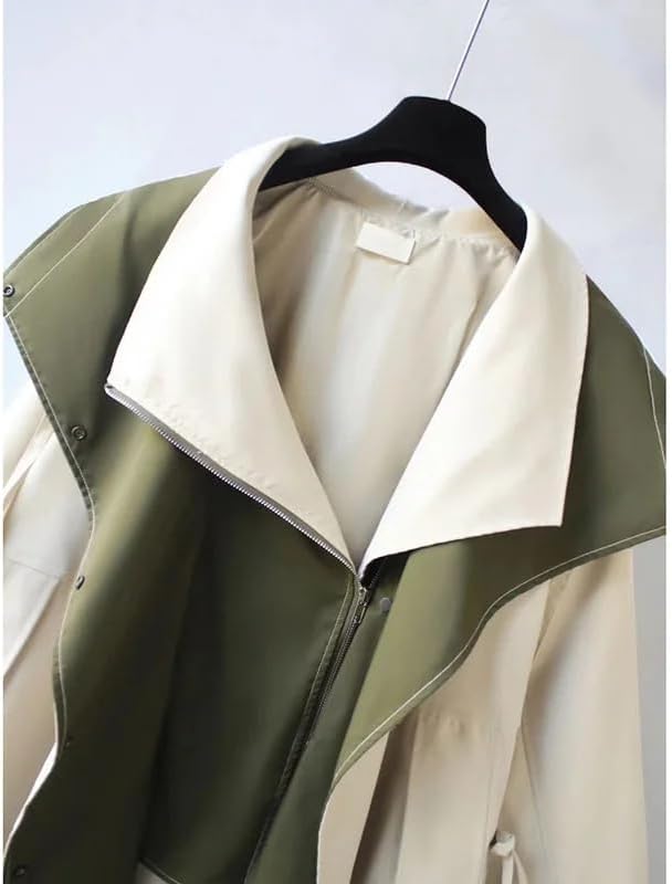 Marissa - elegant windbreaker coat — view 9