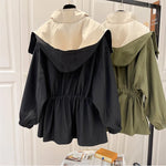 Marissa - elegant windbreaker coat — view 14