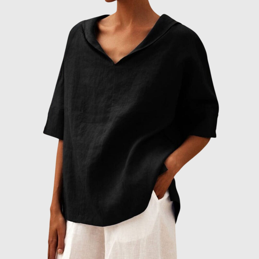 Marley - casual loose fit blouse — view 1