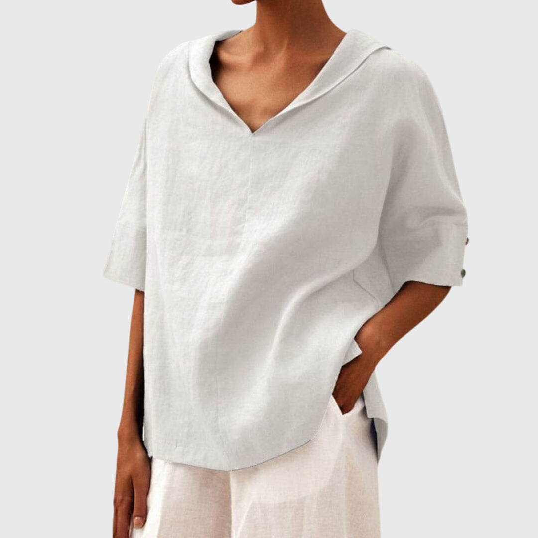 Marley - casual loose fit blouse — view 2