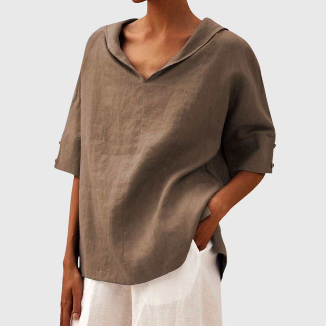Marley - casual loose fit blouse — view 3