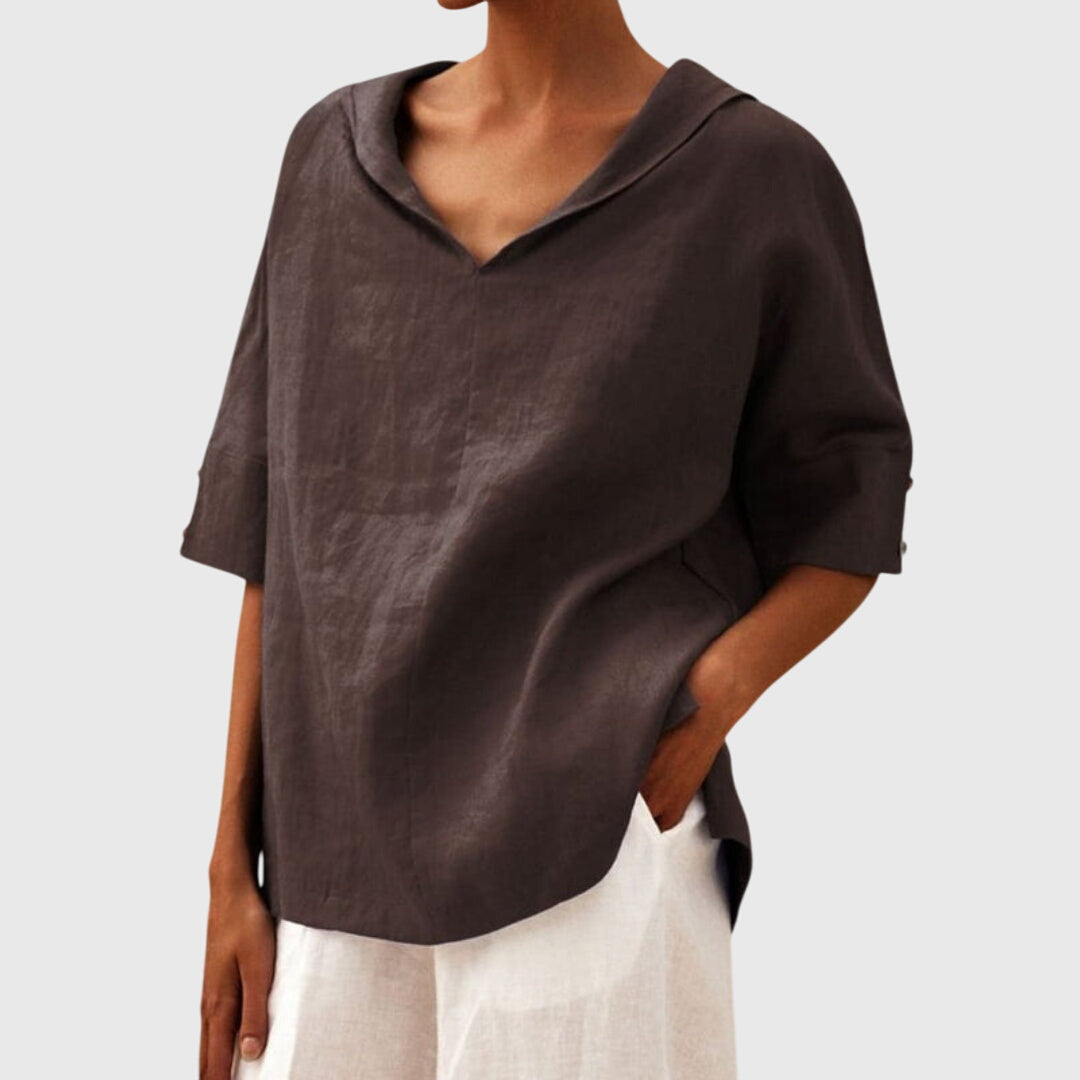Marley - casual loose fit blouse — view 4