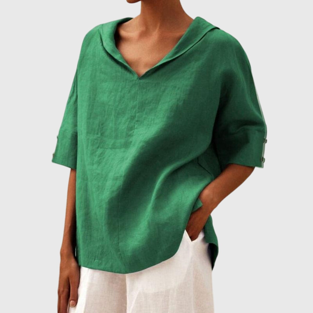 Marley - casual loose fit blouse — view 5