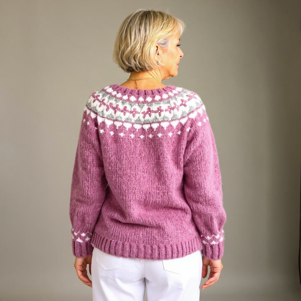 Marley - retro Icelandic cardigan — view 3